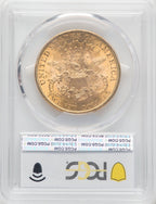 1896 $20 CAC Liberty Double Eagle PCGS MS64+