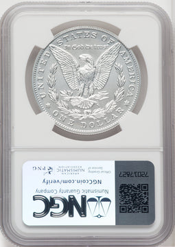 2023 $1 Morgan Dollar First Strike ER Blue Modern Commemoratives NGC MS70