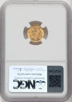 1860-S G$1 Gold Dollar NGC MS64