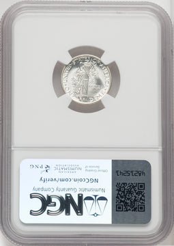 1937-D 10C FB Mercury Dime NGC MS68