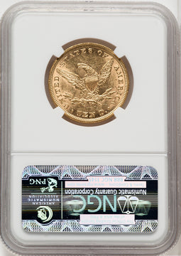 1853/2 $10 Liberty Eagle NGC MS61