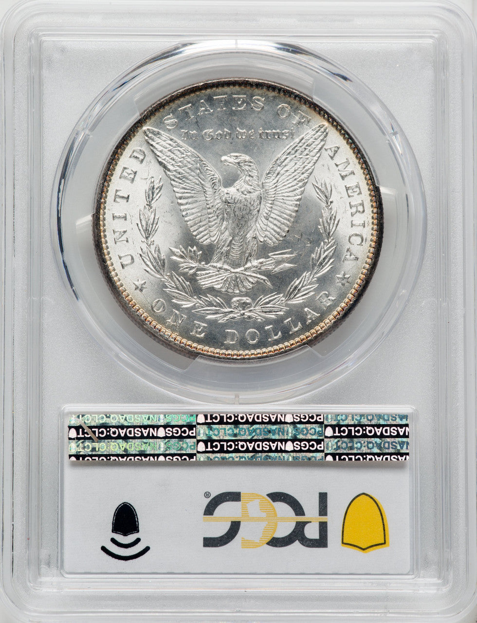 1897 $1 Morgan Dollar PCGS MS66