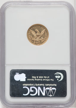 1872-S $2.50 Liberty Quarter Eagle NGC AU53