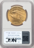 1926-S $20 Saint-Gaudens Double Eagle NGC MS62