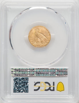 1927 $2.50 CAC Indian Quarter Eagle PCGS MS65