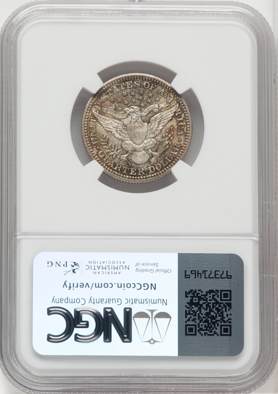 1909 25C Barber Quarter NGC MS66