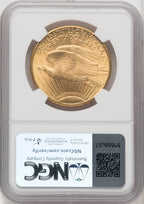 1911-D $20 Saint-Gaudens Double Eagle NGC MS67