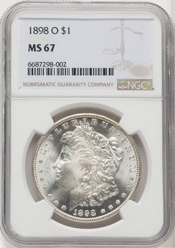 1898-O $1 Morgan Dollar NGC MS67 (766065011)