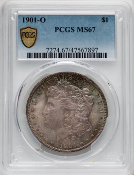1901-O $1 Morgan Dollar PCGS MS67