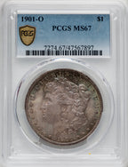 1901-O $1 Morgan Dollar PCGS MS67