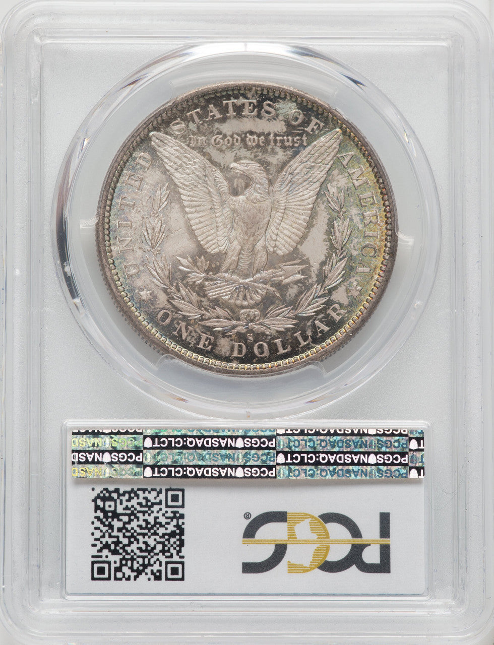 1880-S $1 CAC Morgan Dollar PCGS MS67