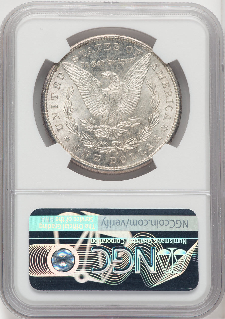 1897-S $1 CAC Morgan Dollar NGC MS65