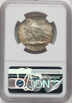 1935 50C Connecticut Commemorative Silver NGC MS67