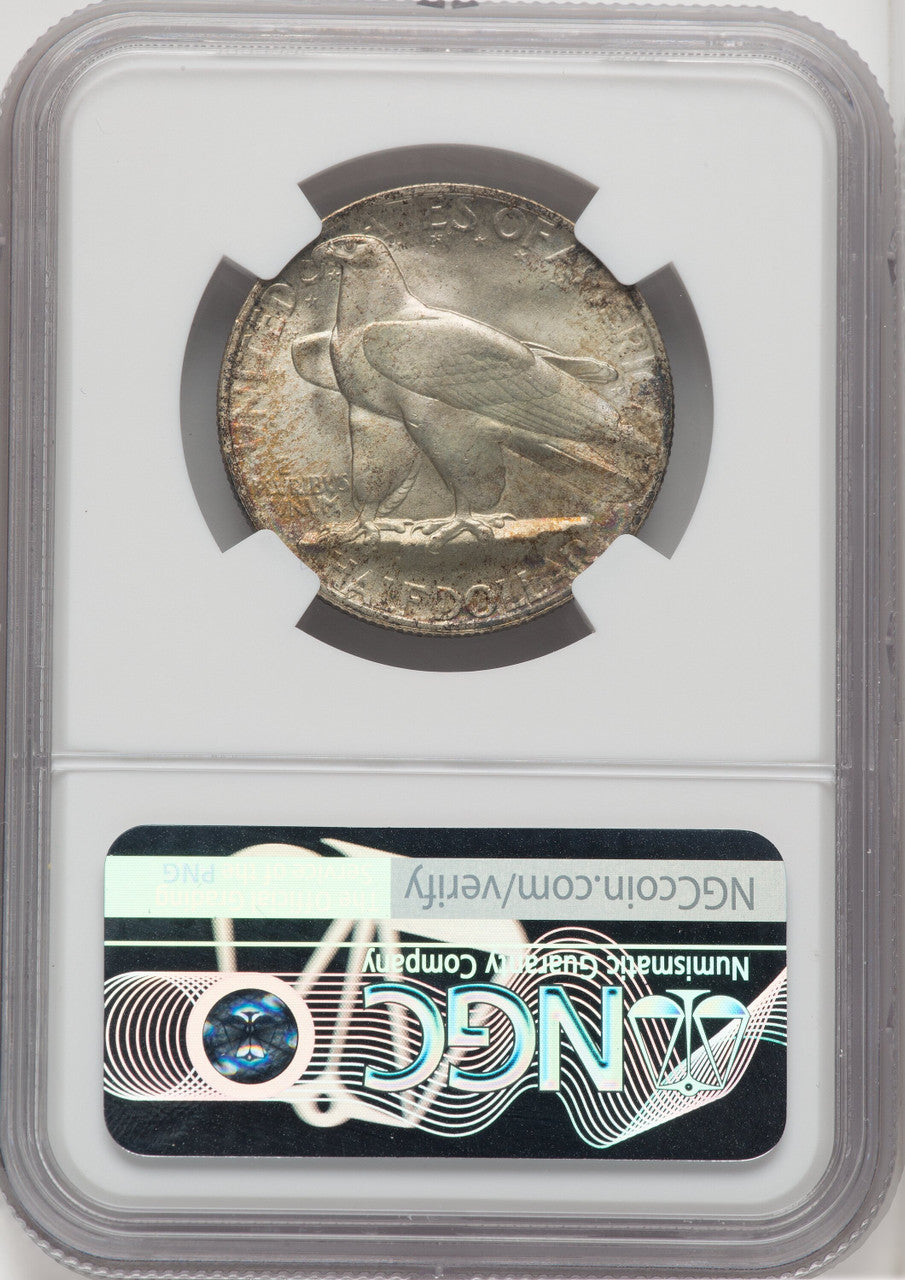 1935 50C Connecticut Commemorative Silver NGC MS67