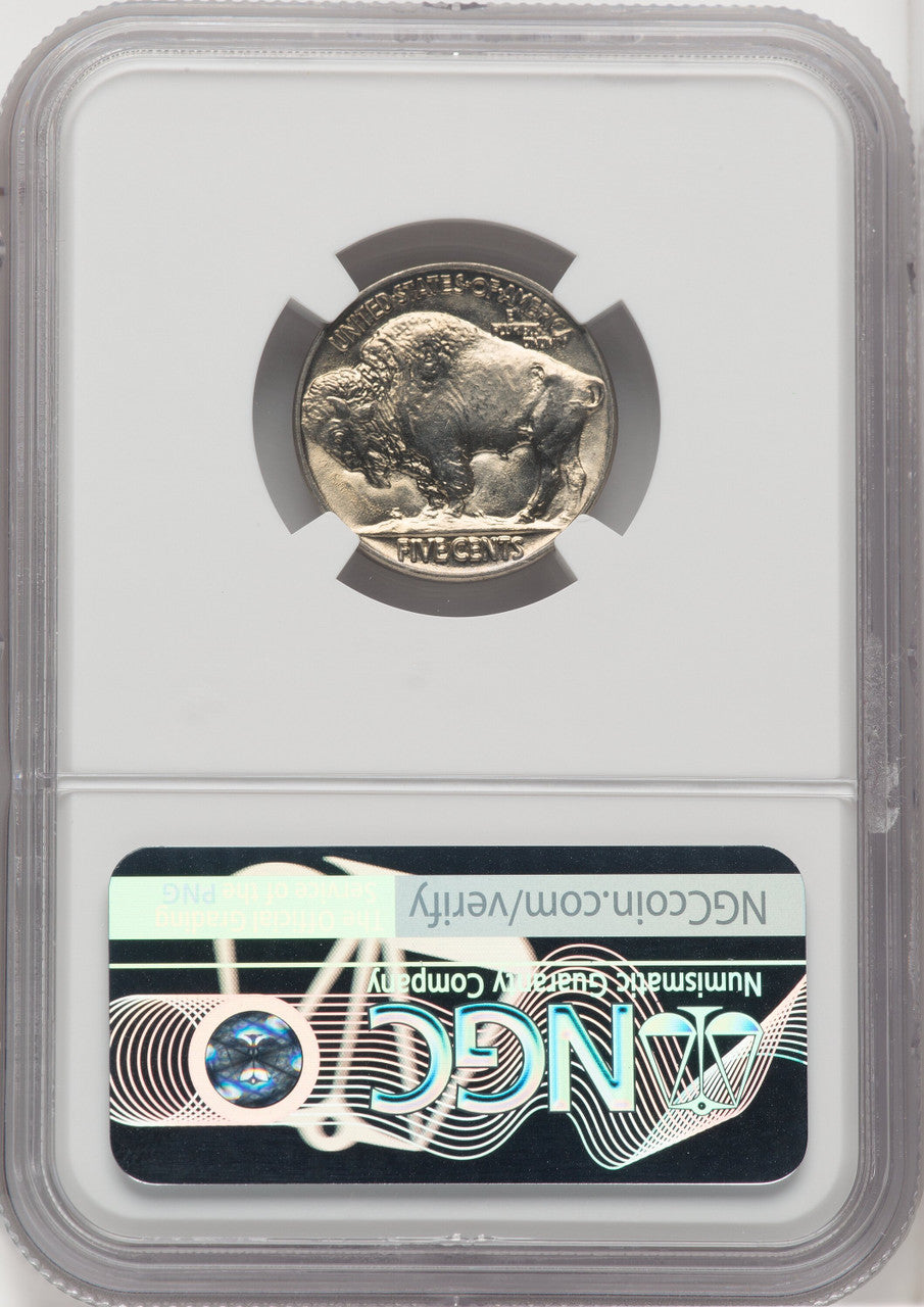 1937 5C Buffalo Nickel NGC MS67+ (518973106)