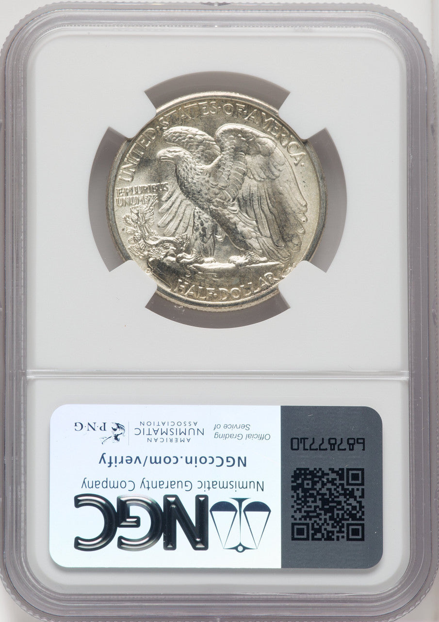 1942-D 50C Walking Liberty Half Dollar NGC MS67 (518973050)