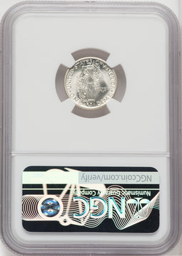 1936-S 10C FB CAC Mercury Dime NGC MS67+