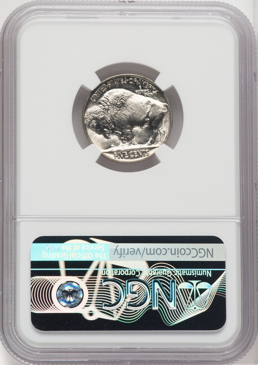 1937 5C Buffalo Nickel NGC MS68