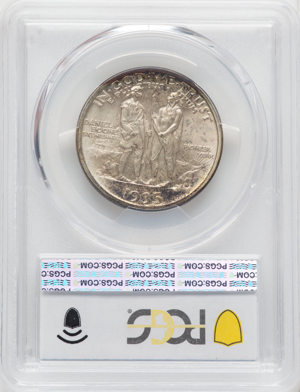 1935-D 50C Boone Commemorative Silver PCGS MS67 (518979001)