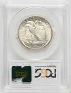 1943-D 50C Walking Liberty Half Dollar PCGS MS67