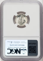 1927-S 10C FB Mercury Dime NGC MS65+
