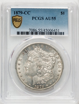 1879-CC $1 Morgan Dollar PCGS AU55