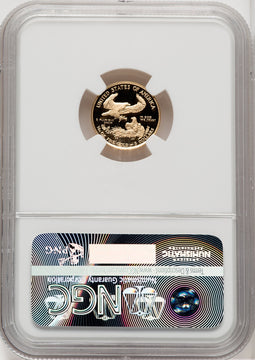 2016-W 4-Coin Set Gold American Eagle ER Blue NGC PF70