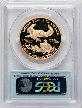 2012-W $50 One-Ounce Gold Eagle First Strike PCGS PR70