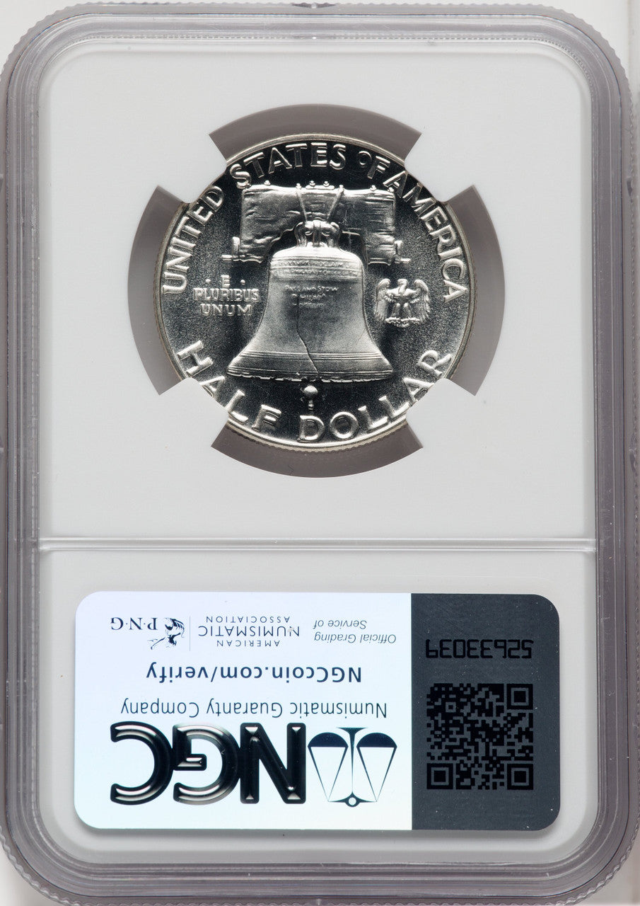 1954 50C Proof Franklin Half Dollar NGC PR69