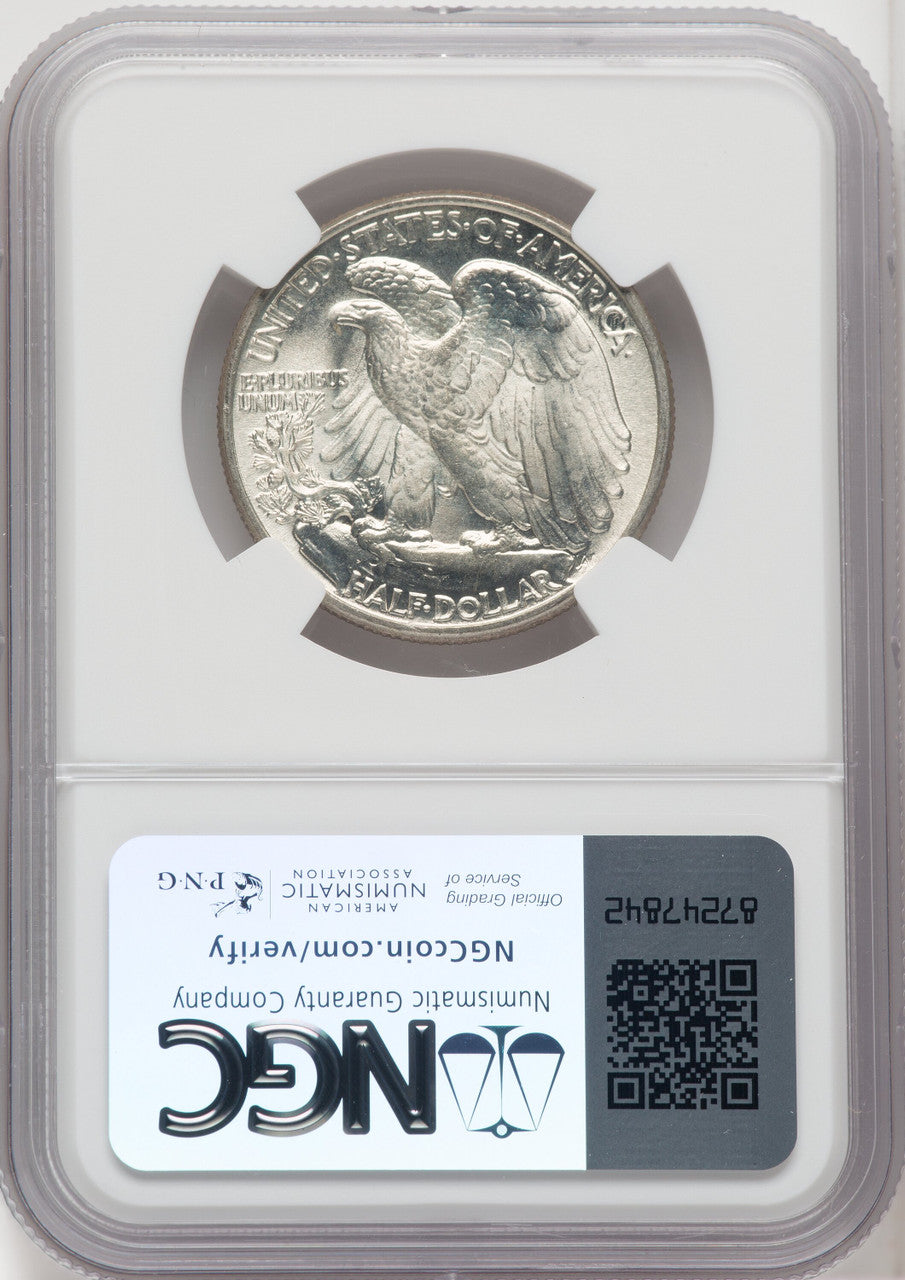 1945 50C Walking Liberty Half Dollar NGC MS67 (518973136)