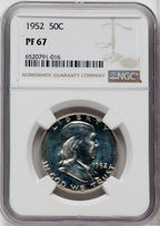 1952 50C Proof Franklin Half Dollar NGC PR67 (506004040)