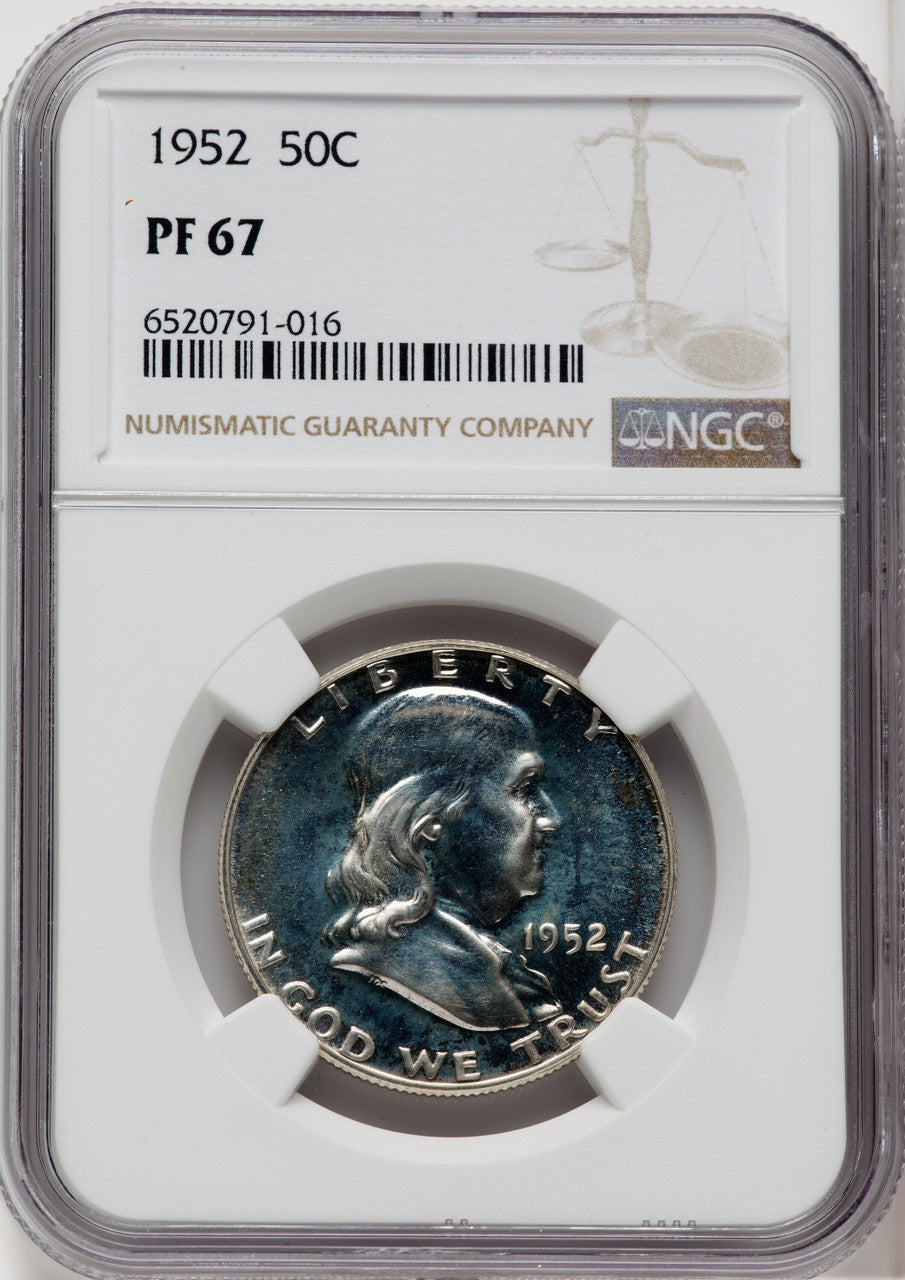 1952 50C Proof Franklin Half Dollar NGC PR67 (506004040)