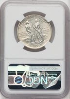 1938 50C Boone Commemorative Silver NGC MS66+