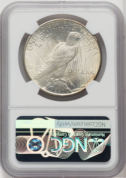 1924 $1 Peace Dollar NGC MS67 (505787012)