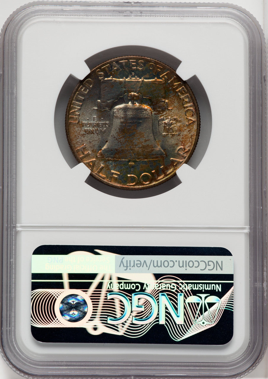 1954-D 50C FL Franklin Half Dollar NGC MS67