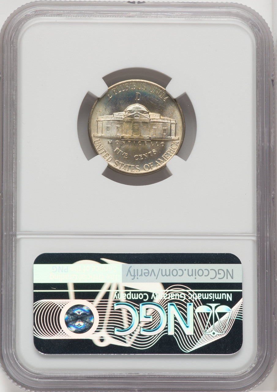 1944-D 5C FS Jefferson Nickel NGC MS68