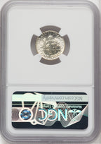 1954 10C FB Roosevelt Dime NGC MS68