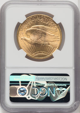 1922 $20 Saint-Gaudens Double Eagle NGC MS64+