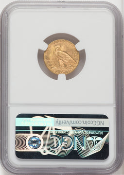 1927 $2.50 Indian Quarter Eagle NGC MS65 (765974019)