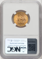 1900 $5 Liberty Half Eagle NGC MS65