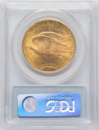 1927 $20 CAC Saint-Gaudens Double Eagle PCGS MS63