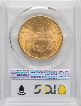 1896-S $20 Liberty Double Eagle PCGS MS63+