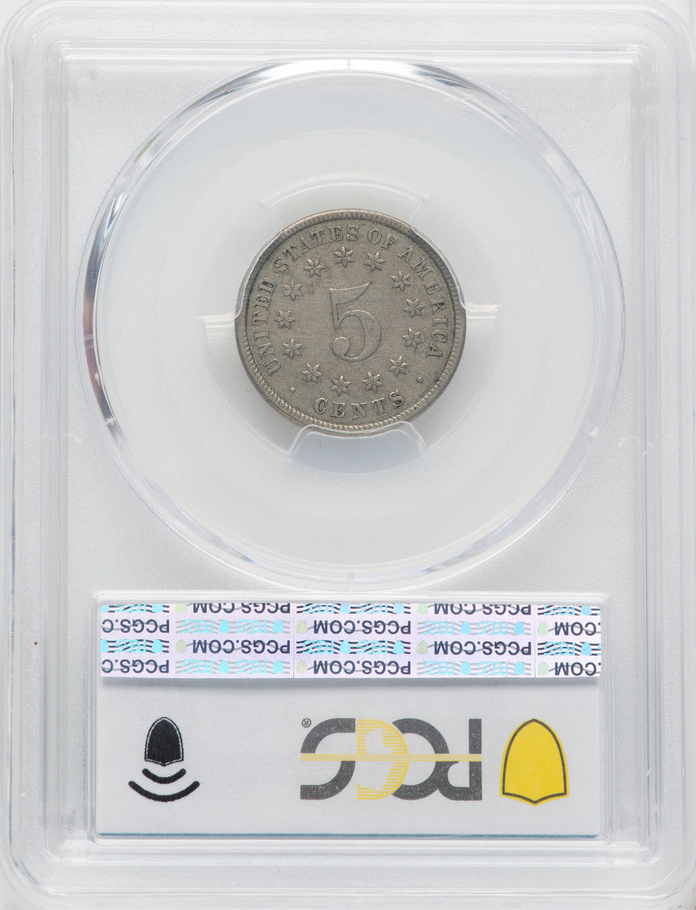 1879 5C Shield Nickel PCGS VF35