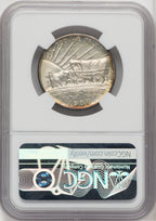 1937-D 50C Oregon Commemorative Silver NGC MS67+