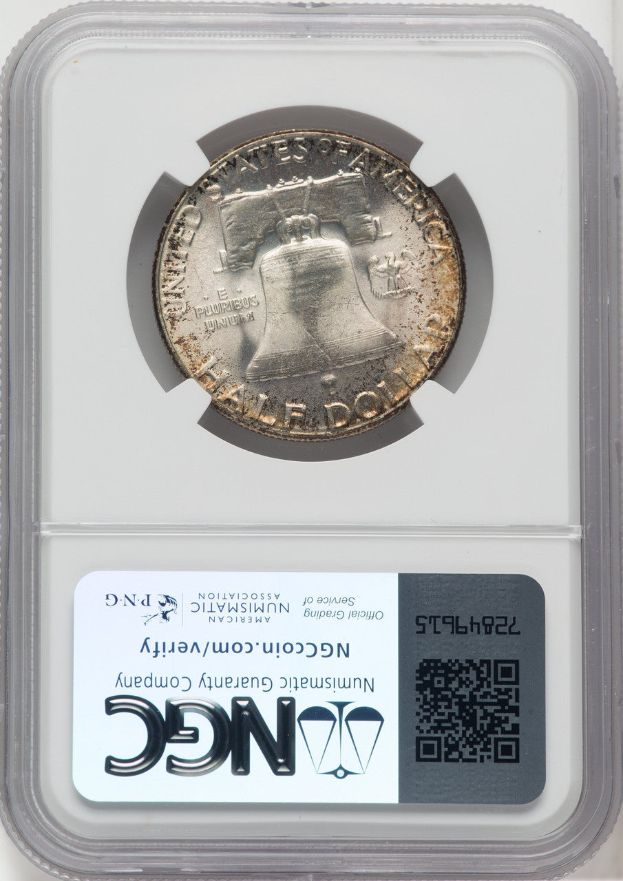 1951 50C FL Franklin Half Dollar NGC MS67