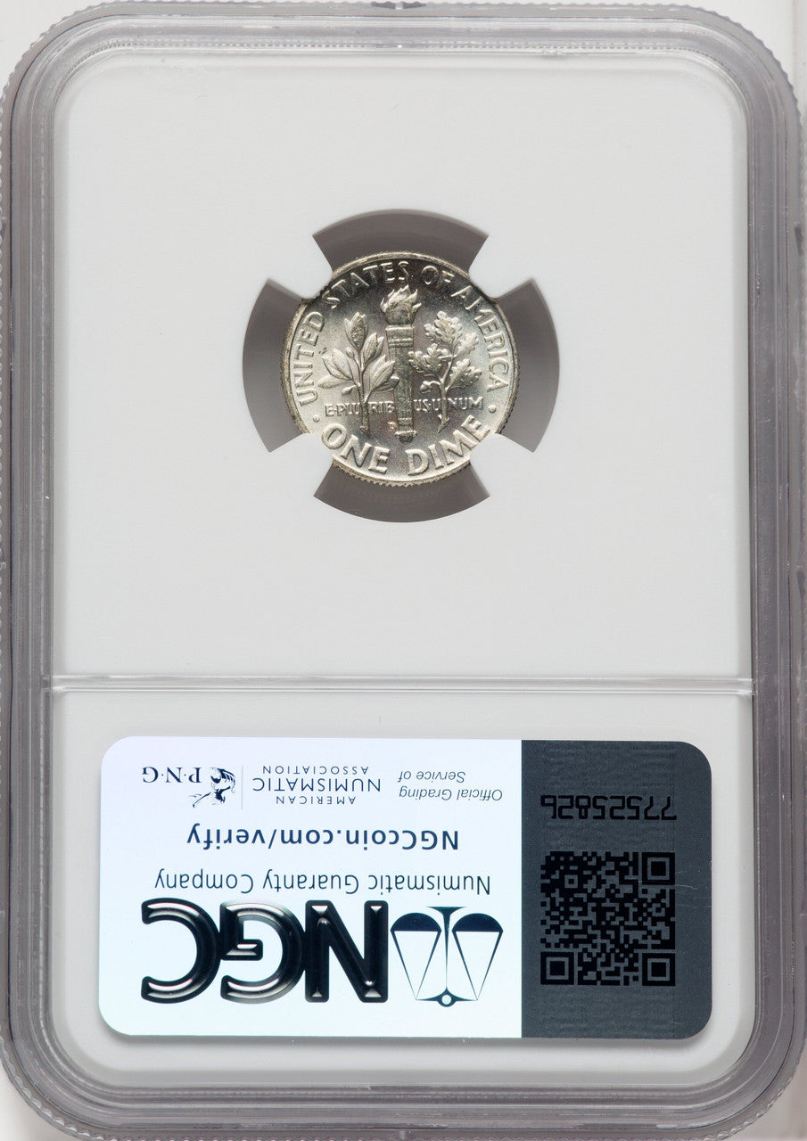 1964-D 10C Roosevelt Dime NGC MS68