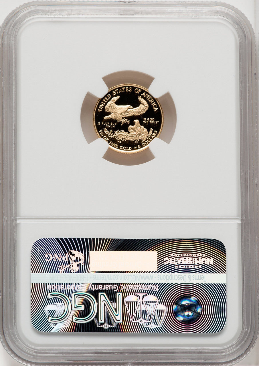 2016-W Gold American Eagle 4-Coin Set NGC PF70 Angela Buchanan Signed