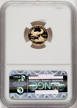 2011-W 4-Coin Set Gold American Eagle ER Blue NGC PF70