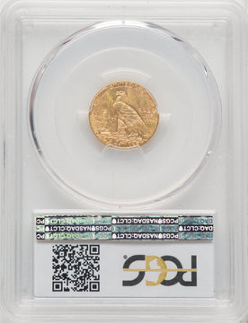 1914-D $2.50 Indian Quarter Eagle PCGS MS65