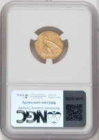 1915 $2.50 Indian Quarter Eagle NGC MS62 (764899009)